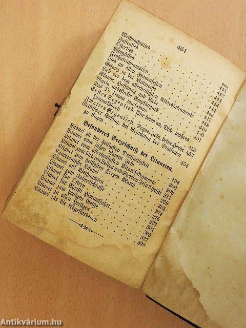 Trostreicher, goldener Mariazeller Himmelsschlüssel (gótbetűs) (rossz állapotú)