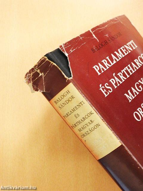 Parlamenti és pártharcok Magyarországon