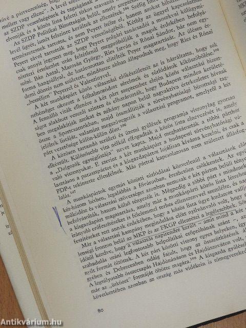 Parlamenti és pártharcok Magyarországon