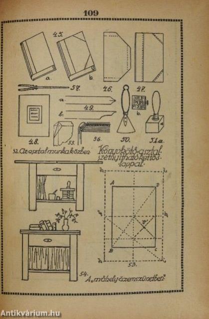 A könyvkötés (rossz állapotú)