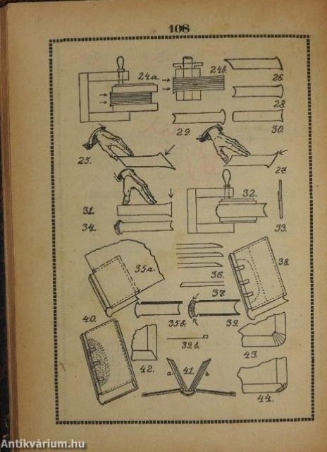 A könyvkötés (rossz állapotú)