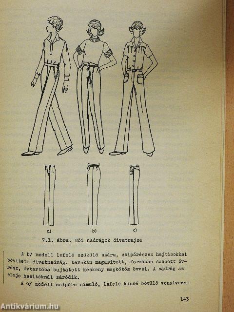 Ruhakészítő szakrajz