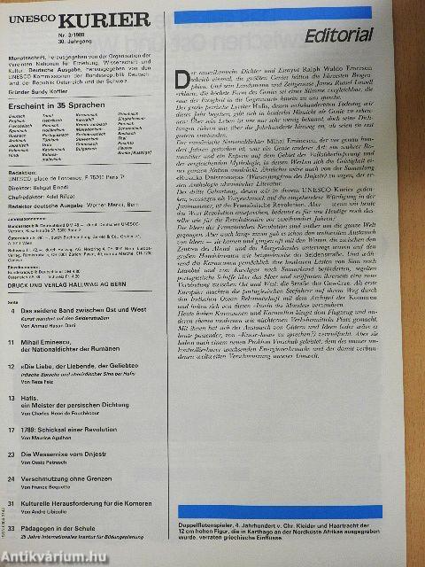 UNESCO Kurier 3/1989