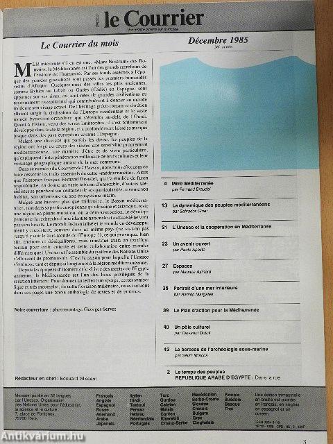 Le Courrier Décembre 1985