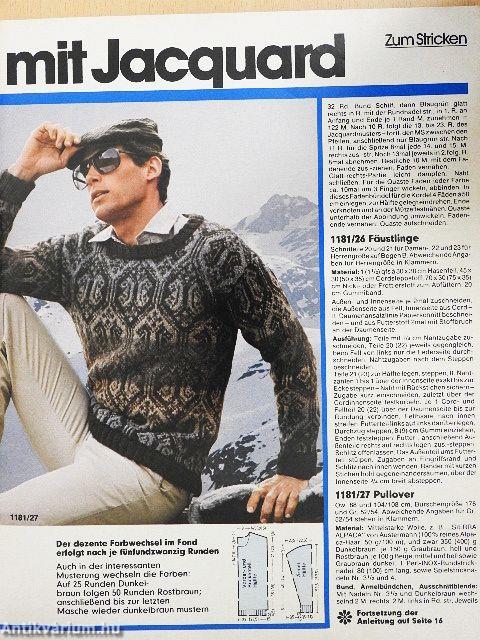 Anna Burda November 1981