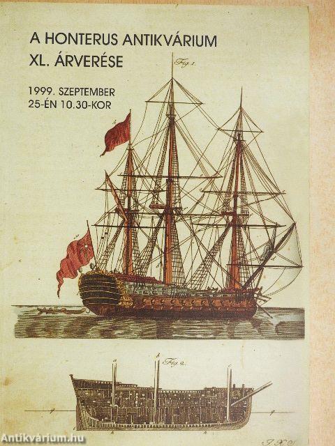 A Honterus Antikvárium XL. árverése