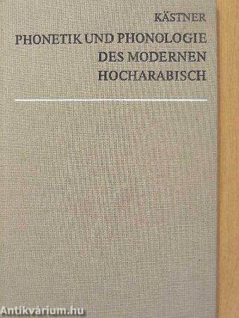 Phonetik und Phonologie des Modernen Hocharabisch
