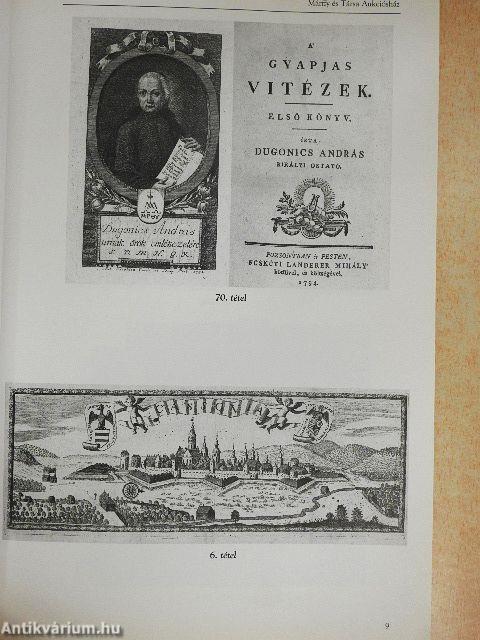 A Központi Antikvárium 63. aukciója