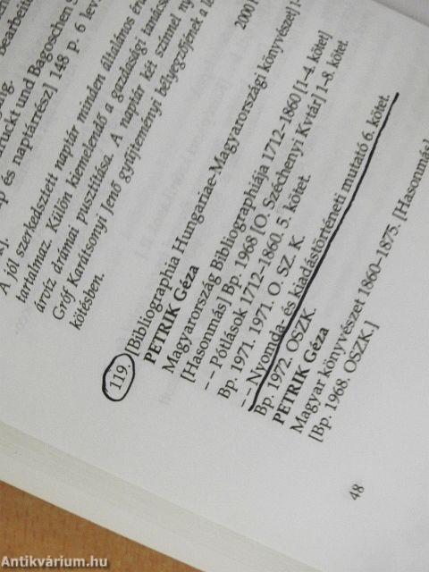 Antikvár könyvek árverése