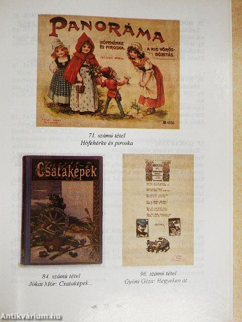 A Honterus Antikvárium XXX. árverése