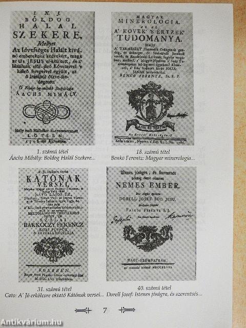 A Honterus Antikvárium XXVIII. árverése