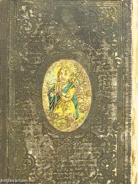 Hétfájdalmu Bold. Szüz Mária nyomait követőknek mennybevezető közép aranykoronája (rossz állapotú)