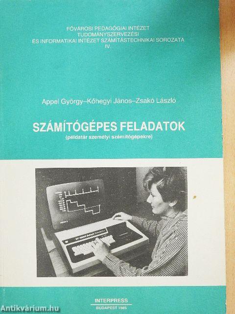 Számítógépes feladatok