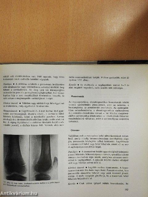 Az ortopédia tankönyve
