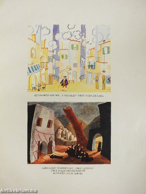 A százéves Nemzeti Szinház (rossz állapotú)