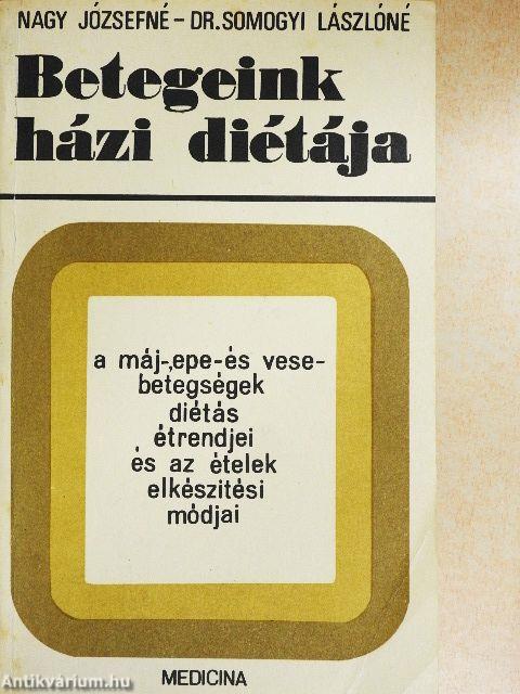 A máj-, epe- és vesebetegségek diétás étrendjei és az ételek elkészítési módjai