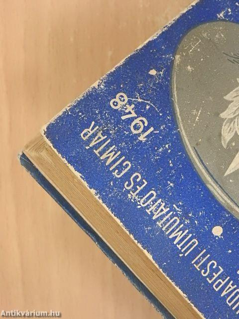 Budapesti útmutató és címtár 1948.