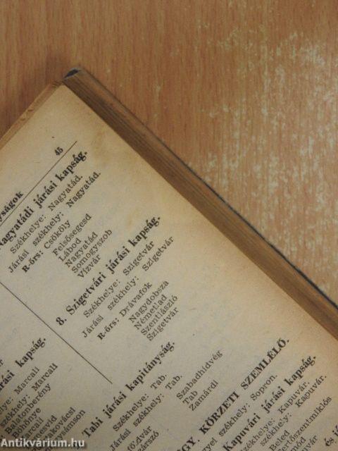 Budapesti útmutató és címtár 1948.