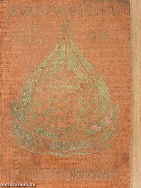 Budapesti utmutató és cimtár 1939.