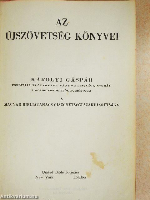 Az Újszövetség könyvei