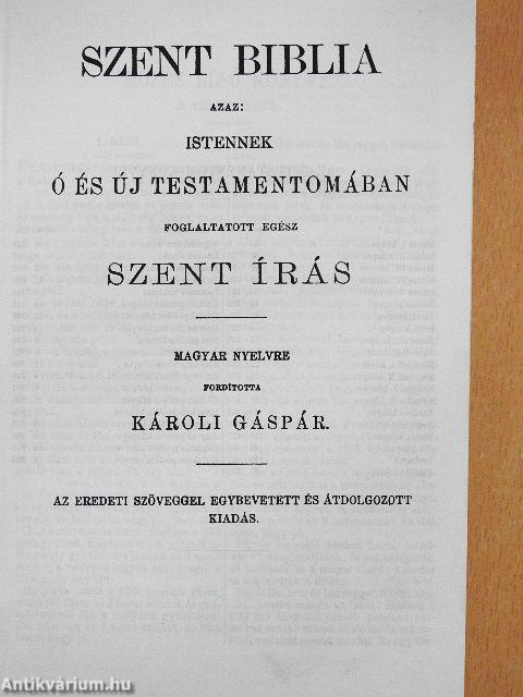 Szent Biblia