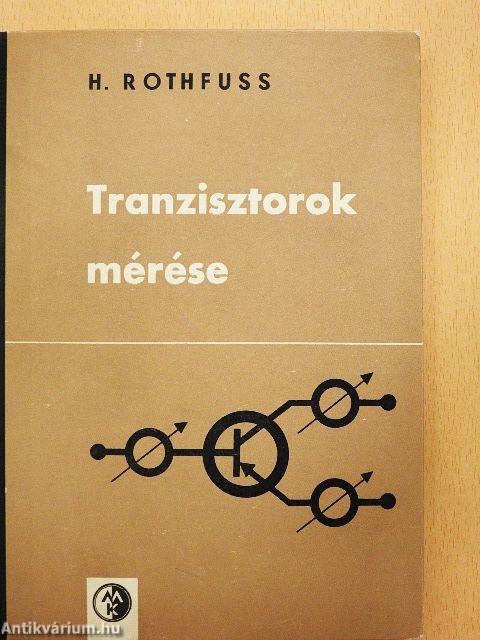 Tranzisztorok mérése