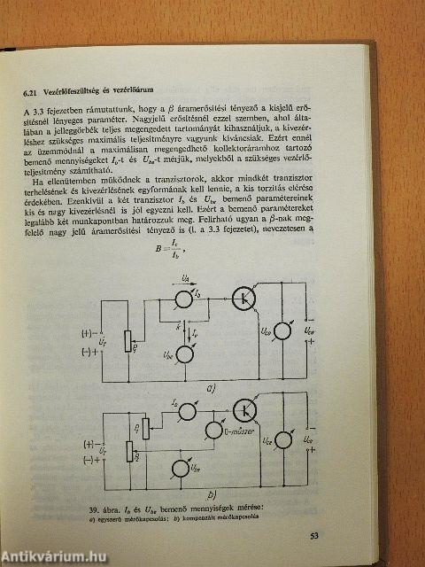Tranzisztorok mérése