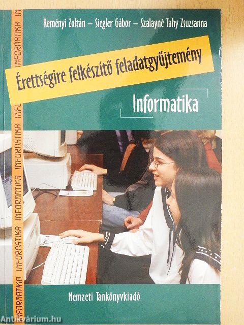 Érettségire felkészítő feladatgyűjtemény - Informatika - CD-vel