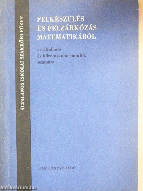 Felkészülés és felzárkózás matematikából