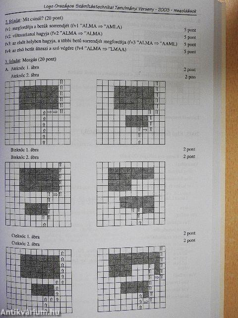 Logo versenyfeladatok tára 2003-2007 II.