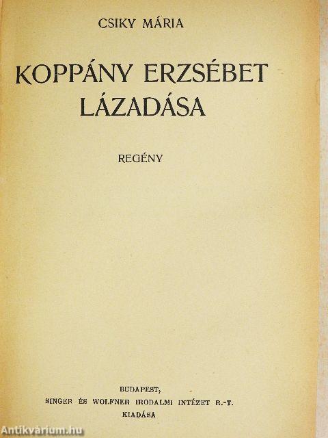 Koppány Erzsébet lázadása