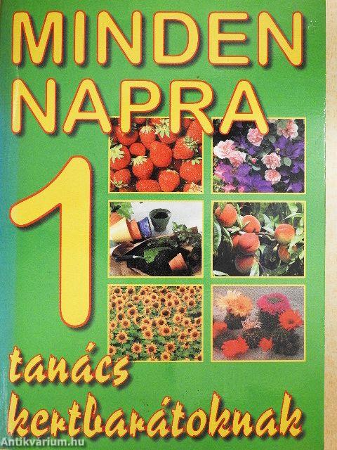 Minden napra egy tanács kertbarátoknak