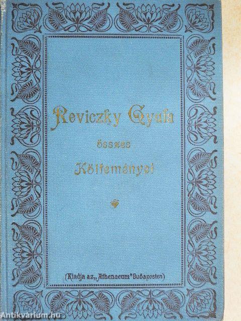 Reviczky Gyula összes költeményei
