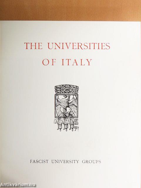 The Universities of Italy