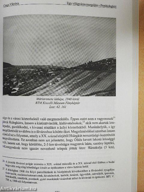 Tanulmányok Budapest múltjából XXX.