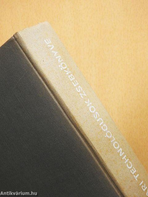 Gépipari technológusok zsebkönyve