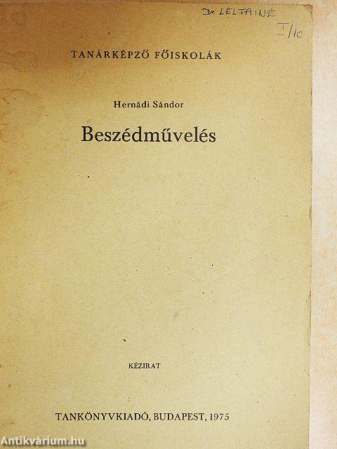 Beszédművelés