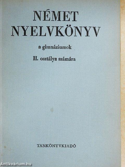 Német nyelvkönyv II.
