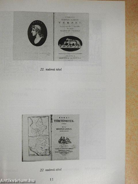 A Honterus Antikvárium XX. árverése