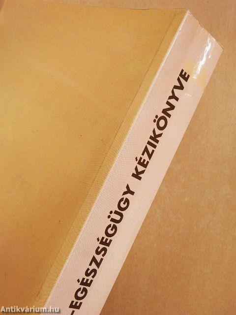 Az iskola-egészségügy kézikönyve