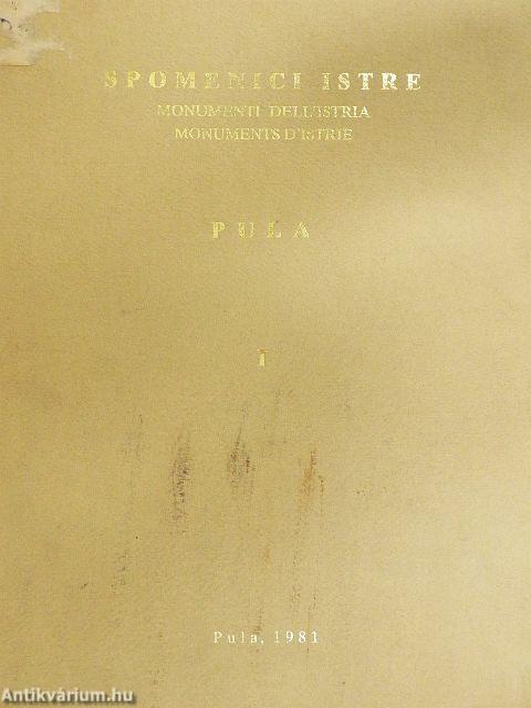 Spomenici Istre I. 