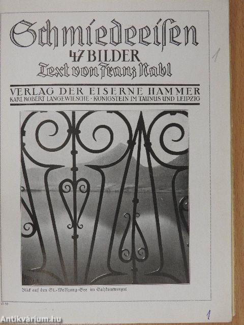 Schmiedeeisen (gótbetűs)