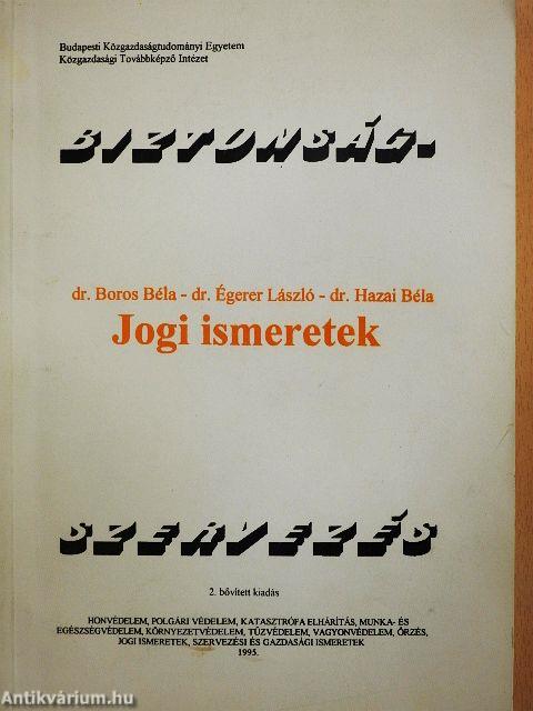 Jogi ismeretek