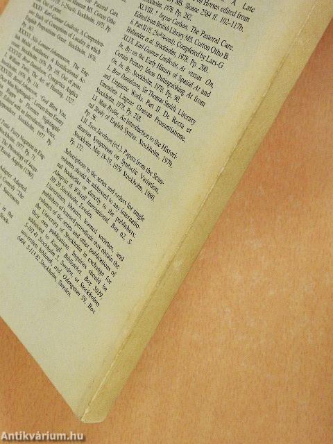 Papers from the Scandinavian Symposium on Syntactic Variation