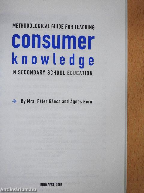 Consumer knowledge