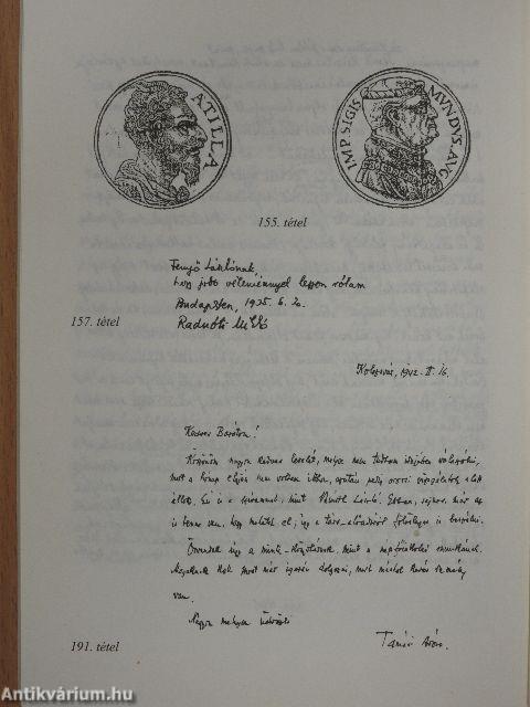 Antikvár könyvek árverése