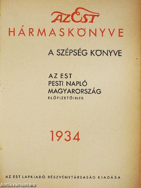 Az Est hármaskönyve 1934.