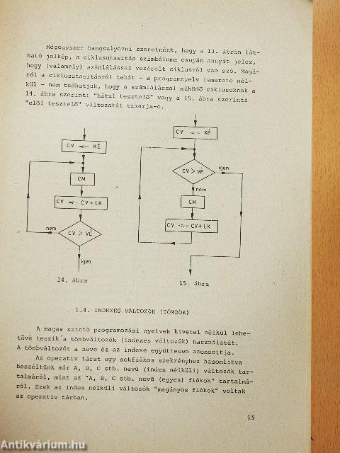 Matematika és számítástechnika útmutató és példatár I.