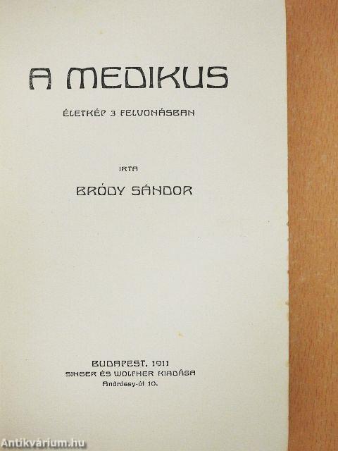 Medikus/A tanitónő