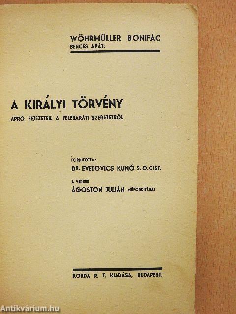 A királyi törvény